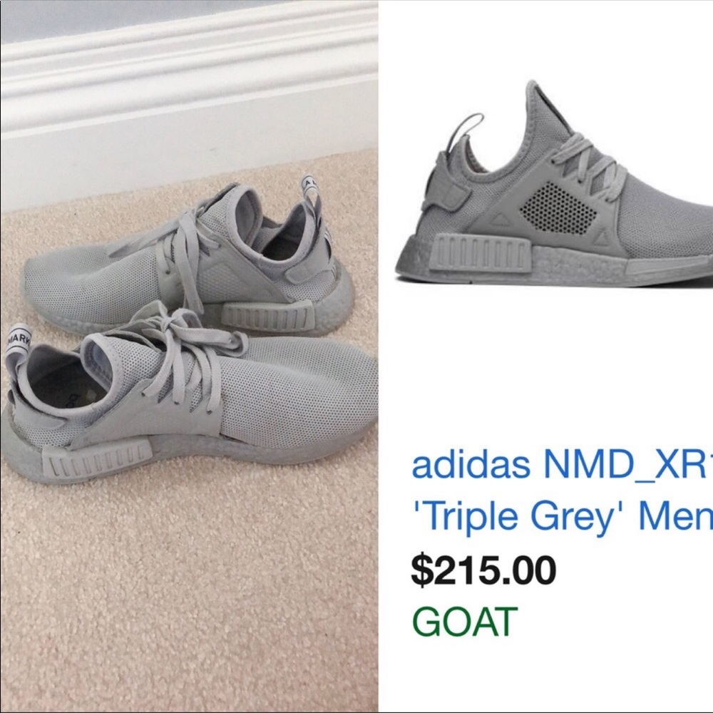 Adidas NMD triple gray